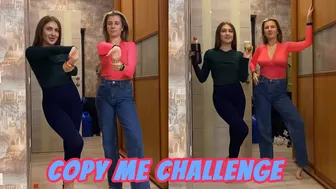 Copy me challenge | who is more flexible?