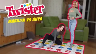 Twister Game: Marilyn Vs Anya