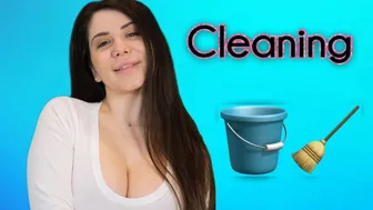 House cleaning special video | Josephine stali in black top