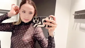 [4K] TRY ON HAUL new transparent fashion clothes with Kate #3