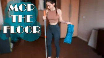 Mop the floor | deep cleaning routine #1