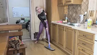 Floor Cleaning | mop the floor #5