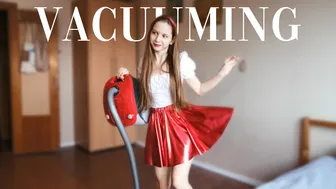 VACUUMING under the bed