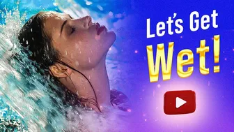 Let’s Get Wet: Marilyn Getting Wet #1