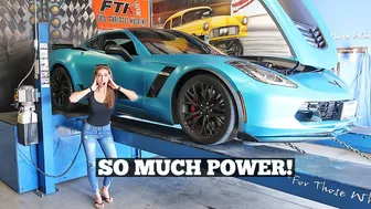 Putting My Stock Z06 Corvette on the Dyno! #1