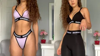 BAMBOO UNDERWEAR REVIEW AND TRY-ON HAUL| solange diaz