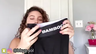 BAMBOO UNDERWEAR REVIEW AND TRY-ON HAUL| solange diaz #3