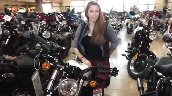 Motorcycle Shopping at Harley-Davidson | Track Workout #3