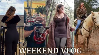 A Weekend Away in Georgia | horseback riding + vineyards #1