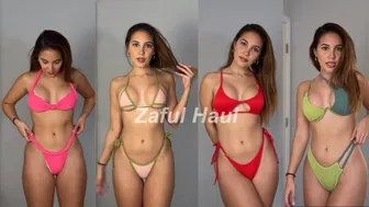 I bought the trendiest bikinis from Zaful