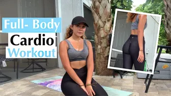 FULL BODY CARDIO WORKOUT AT HOME | Solange Diaz