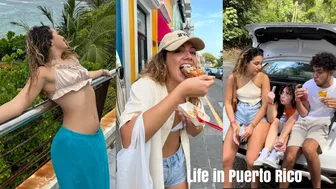 Day in my life living in Puerto Rico | saving the turtles, new friends + nightlife