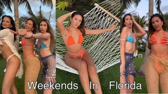 I stayed up for 48 hours *weekends in Florida*