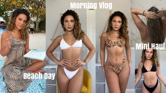 My Morning Routine | cupshe haul *beach day essentials*