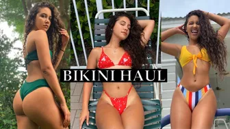 BIKINI TRY-ON HAUL *all under 13 dollars* | solange diaz