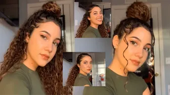 HOW TO STYLE CURLY HAIR | solange Diaz