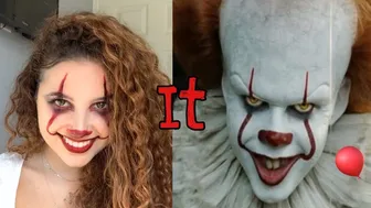 EASY IT PENNYWISE MAKEUP | solange Diaz #1