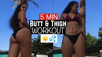 Butt And Thigh Workout For Beginners (SUMMER EDITION) #1