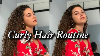 SIMPLE CURLY HAIR ROUTINE| solange diaz #1