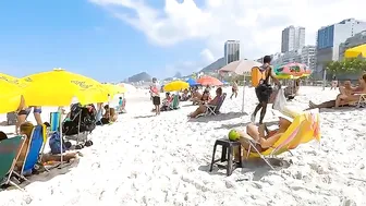 Best Beach In RIO DE JANEIRO Brazil Copacabana Beach Walk #4