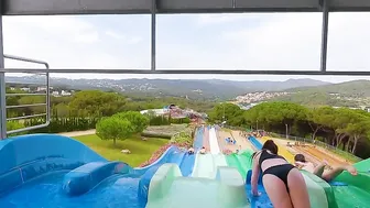 Mat Racer Water Slide At The Waterpark Lloret De Mar SPAIN ♥️♥️ #2