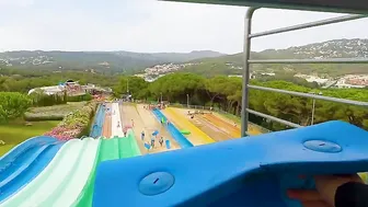 Mat Racer Water Slide At The Waterpark Lloret De Mar SPAIN ♥️♥️ #4