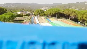 SPAIN Lloret Der Mar Waterpark / Fast Crazy Girls - Racing Slides At The Water World ♥️♥️ ♥️♥️♥️♥️ #2