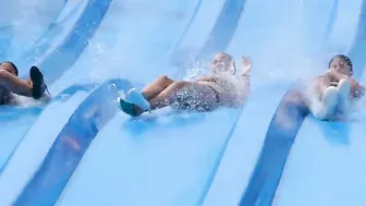 SPAIN Lloret Der Mar Waterpark / Fast Crazy Girls - Racing Slides At The Water World ♥️♥️ ♥️♥️♥️♥️ #3