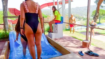 The Funniest Waterpark In SPAIN Waterplanet Lloret De Mar ???? ????