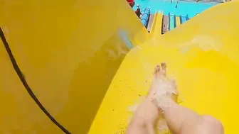 Fast Slides And Girls At The Waterpark NESSEBAR Bulgaria ♥️♥️ #2