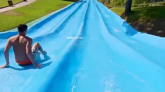 Fast And Fast Water Slides At The Water Planet SPAIN #3