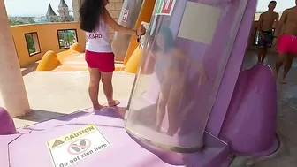 Looping Rockets And Girls At The Waterpark Aqua Paradise Nessebar Bulgaria ♥️♥️ ♥️♥️ ♥️♥️ #2