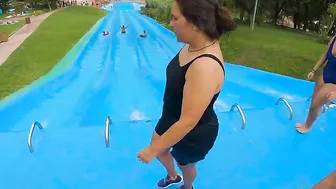 I Can't DO THIS - Crazy Slides At Waterplanet SPAIN Lloret De Mar #2