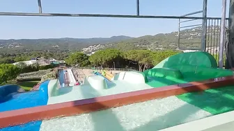 Funny Slides At Waterplanet Waterpark SPAIN Lloret De Mar ♥️♥️ #4