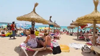 Paradise Beach Walk Playa De Palma El Arenal Mallorca Spain #2