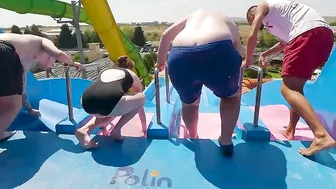 Fun Waterpark Crazy Race Slides ♥️♥️ ♥️♥️ #2