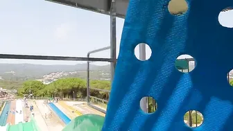 SPAIN Lloret Der Mar - Waterpark Water World Best Slides #2