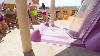 Speed Slides PARTY At The Waterpark Nessebar Bulgaria ♥️♥️ #2