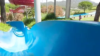 Waterpark SPAIN Lloret Der Mar - Racing Slides ♥️♥️ #4