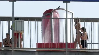 SPAIN, Lloret De Mar Waterpark Super Fast Slide ♥️♥️ #2