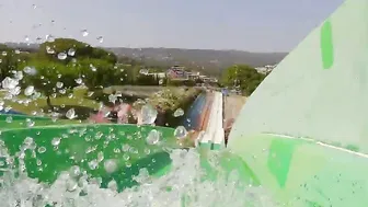 SPAIN, Lloret De Mar Waterpark Super Fast Slide ♥️♥️ #4