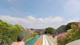 Who Will Win? Fast Water Slides At The Water World Waterpark SPAIN Lloret Der Mar ♥️♥️ #3