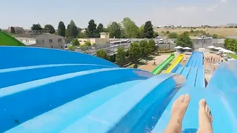 SUPER FAST Slides And Girls At The Waterpark Nessebar Bulgaria ♥️♥️ #4