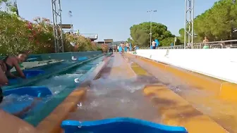 Fast Slide At The Waterplanet Waterpark SPAIN Lloret De Mar #4