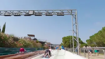 SPAIN Lloret De Mar Waterpark - Speed Slides At The Water World Aquapark #4