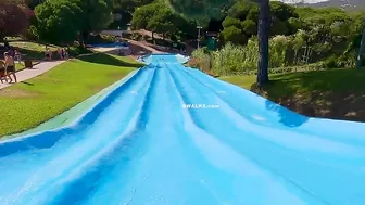 Super Fast Girls And Mat Racer Water Slide Aquapark Water World #4