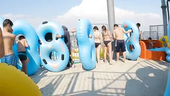 GIRL at The WATERPARK Istambul TURKEY / Best Waterparks In Turkey #2