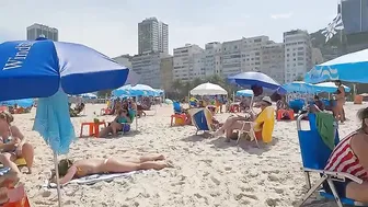 BRAZIL Rio De Janeiro Copacabana Beach Walk / CARNIVAL #2