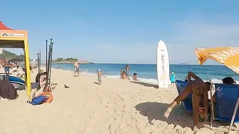 BRAZIL Rio De Janeiro Copacabana Beach Walk / CARNIVAL #4