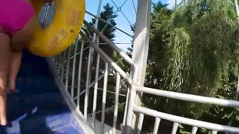 Nashira Aquapark Turkey Antalya / Fast Zig Zag Slide #2